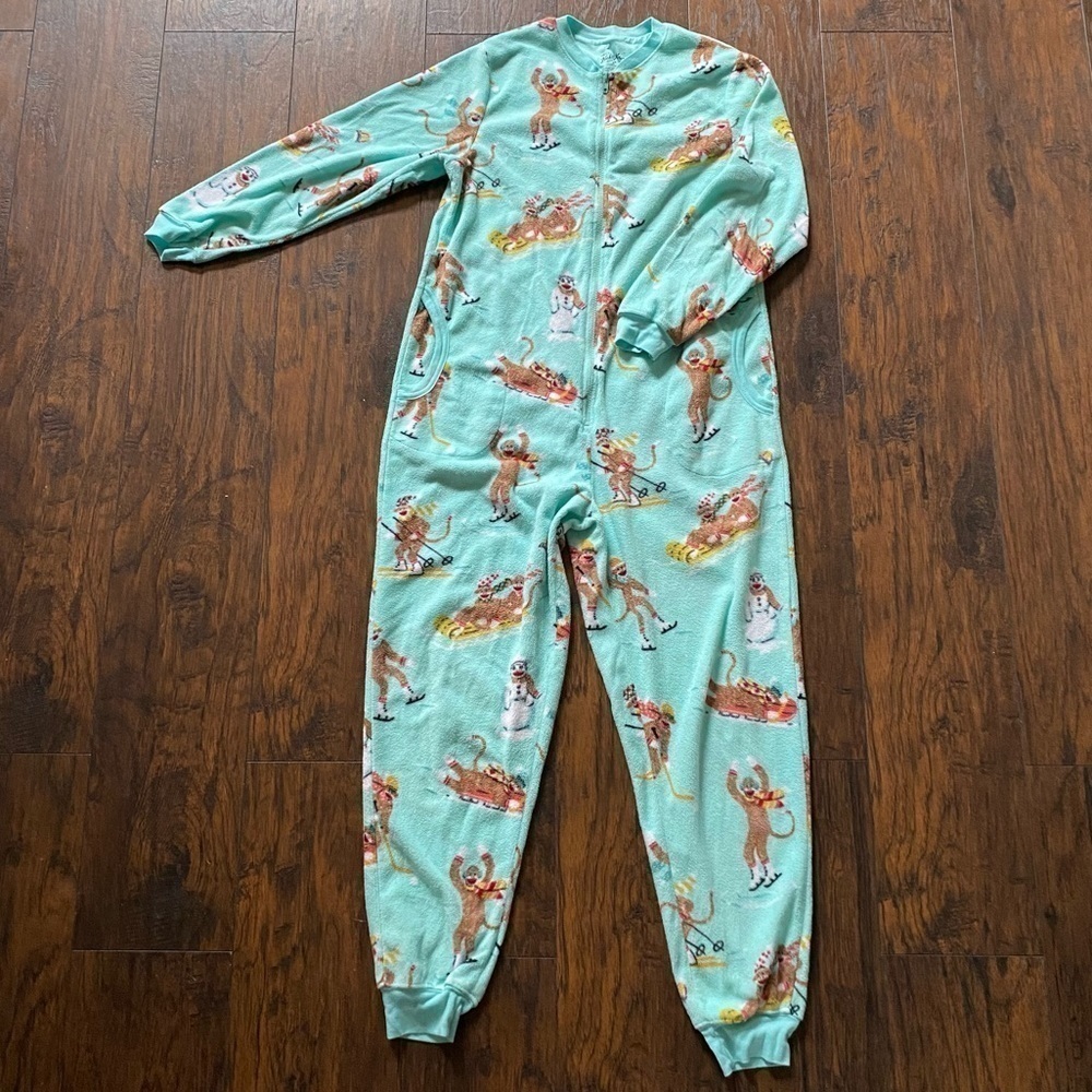 Nick & Nora Monkey Christmas Pajamas